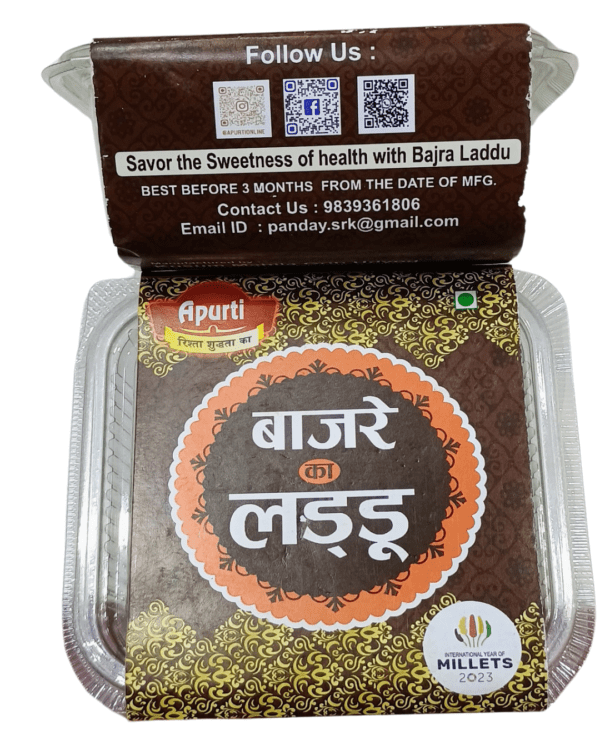 Apurti Bajara Laddu-200gm - Image 2